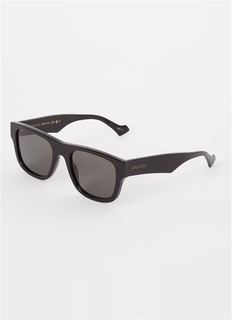 gucci dames zonnebril zwart|Gucci Zonnebril gepolariseerd GG1427S • Zwart • de .